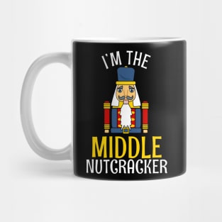 MIDDLE Nutcracker Matching Family Christmas Mug